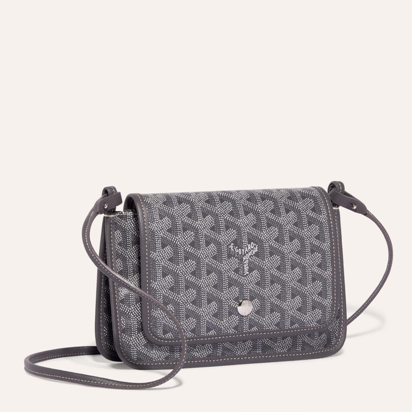Goyard Plumet Pocket Wallet Grey - Image 1